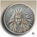 Geronimo face on the coin