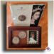 presentation case with pamphlet and a picture frame