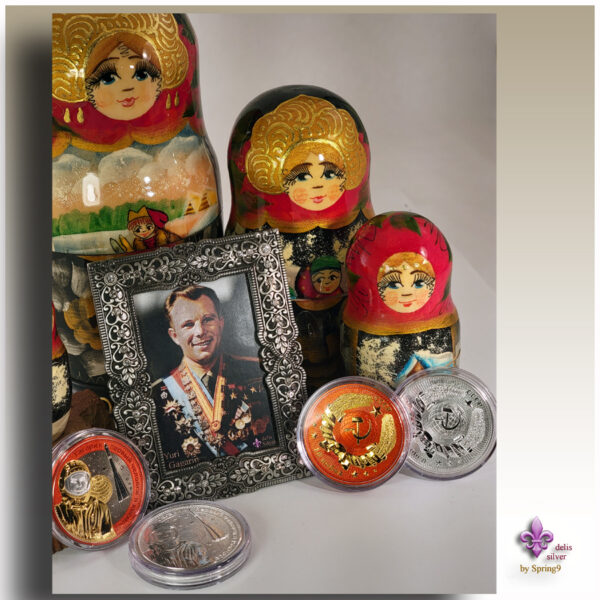 picture and dolls and coins