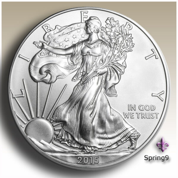 2015 American silver eagle