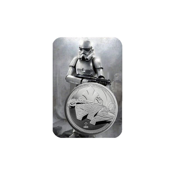 star trooper with a silver coin inside