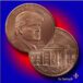 two coins with President Trump