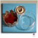 three images with silver coin and a crown