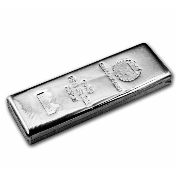 Germania Silver 1 kilo bar