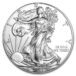 2013 American Silver Eagle a silver coin with a woman holding a tree