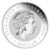 profile of Queen Elizabeth on silver coin