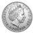 Queen Elisabeth profile on a coin surface