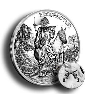 Provident Prospector Silver Round