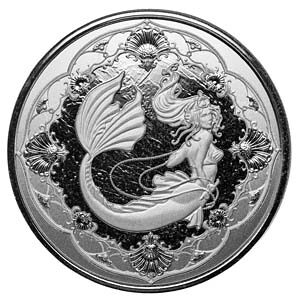 2022 Samoa Silver Mermaid