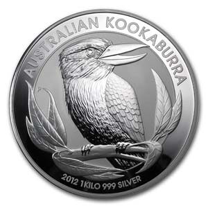2012 Australia 1 kilo Silver