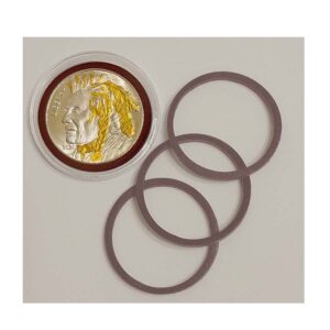 10 Light Brown Leather Ringsand silver coin with a gold and silver coin with a gold coin with a gold coin with a gold coin with a gold coin with a gold