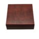a wooden box with a lid