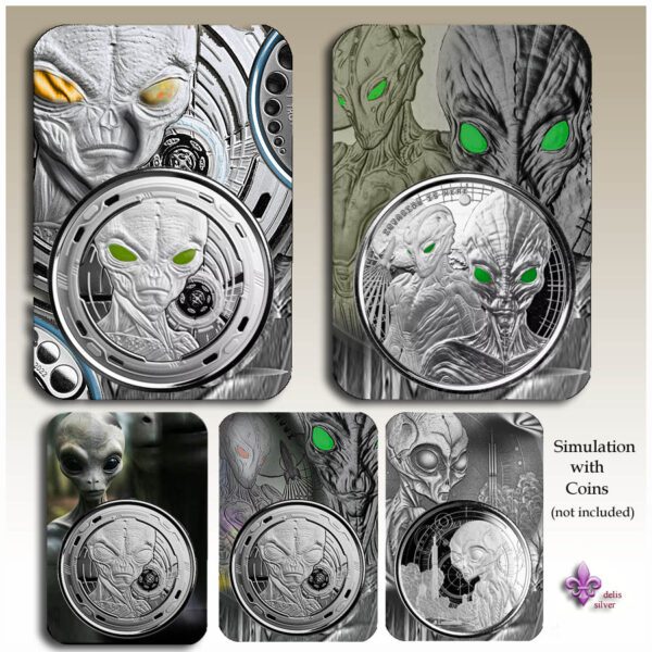 900-Stsrt-Aliens-Simulation 1 web Alien coins in slabs