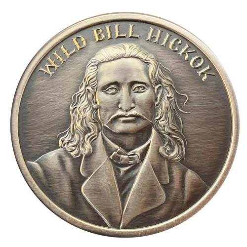 Wild Bill Hickok Antiqued