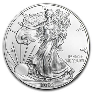 2002 American Silver Eagle