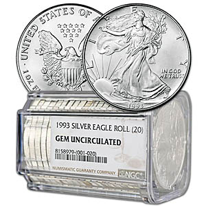 1993 American Silver Eagle NGC