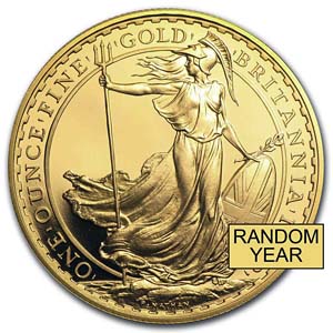 Gold Britannia Random Year